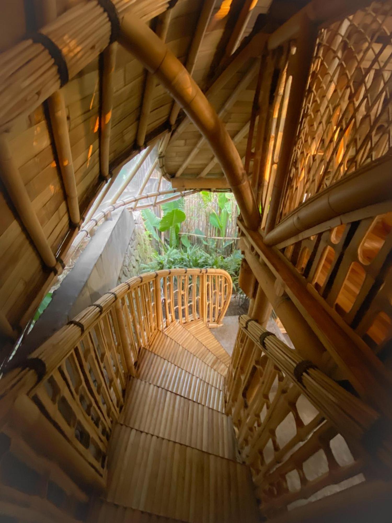 Вілла Wahem Eco Bamboo - Magical Bamboo House Убуд Екстер'єр фото