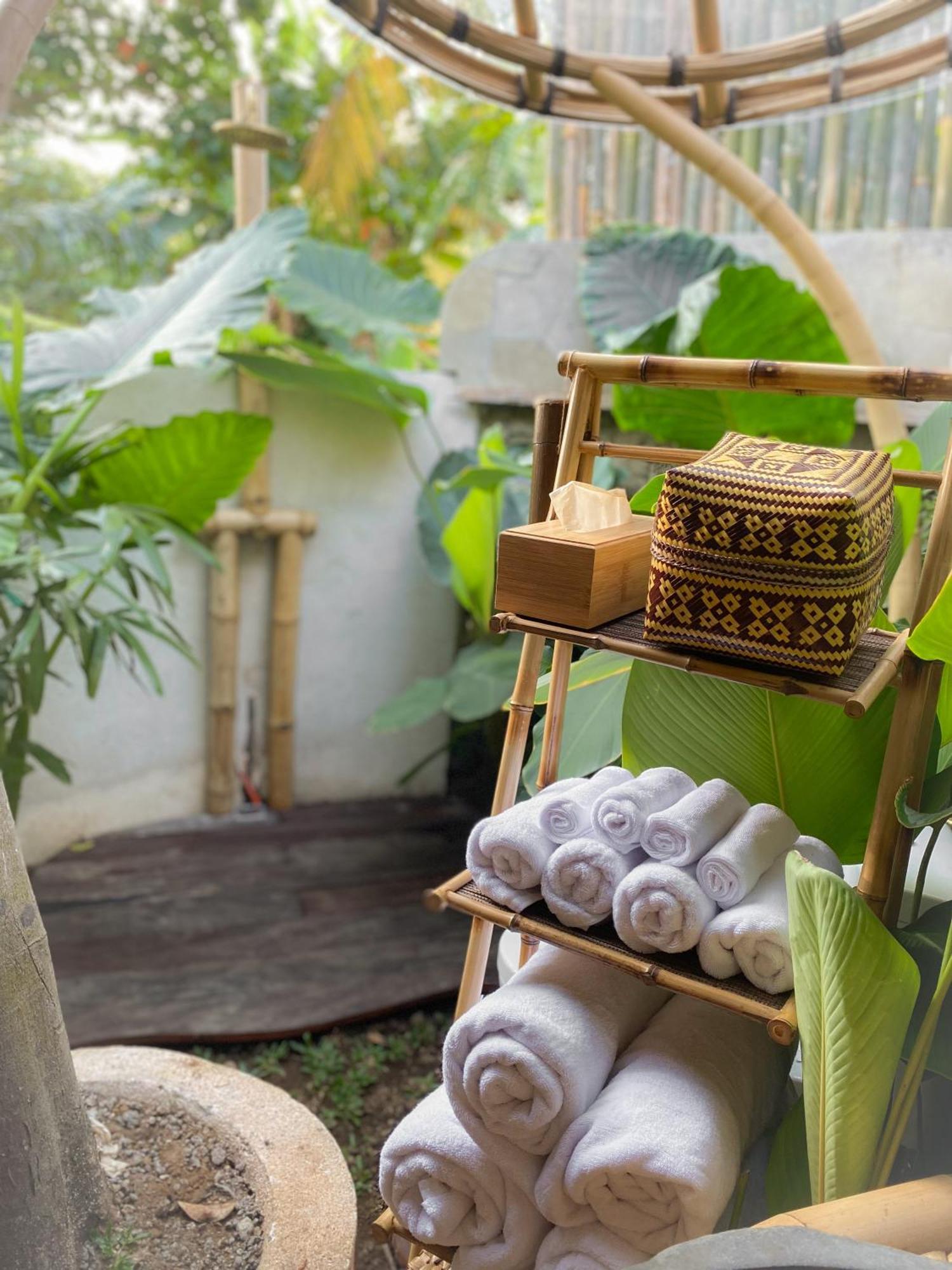Вілла Wahem Eco Bamboo - Magical Bamboo House Убуд Екстер'єр фото