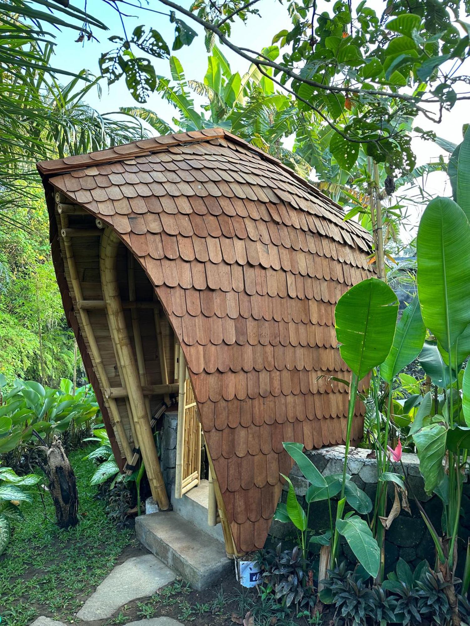 Вілла Wahem Eco Bamboo - Magical Bamboo House Убуд Екстер'єр фото